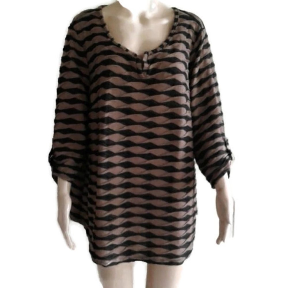 Beautiful Harlequin stripe shirt